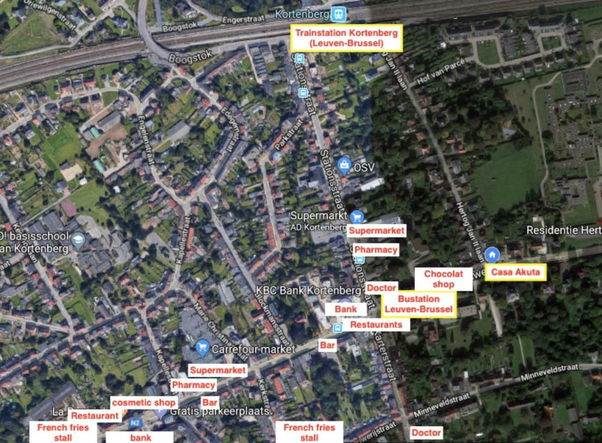 Casa Akuta Airport Flat Apartman Kortenberg Kültér fotó
